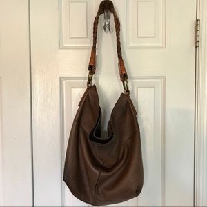 Lucky Brand Vintage Inspired tote bag, leather
